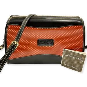 NEW Dooney & Bourke Vintage Cabrio Leather Crossbody Purse Zip Top Handbag Bag